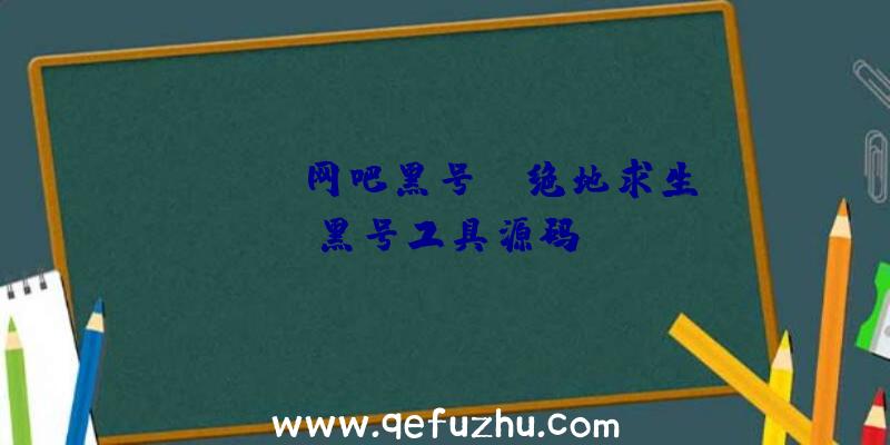 「PUBG网吧黑号」|绝地求生黑号工具源码